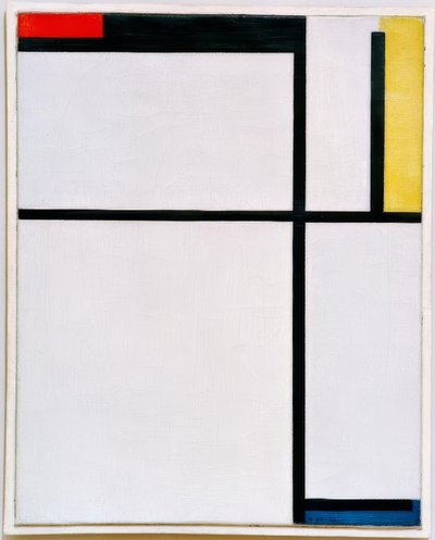 Composition with Red, Black, Yellow, Blue and Grey by Piet Mondrian
